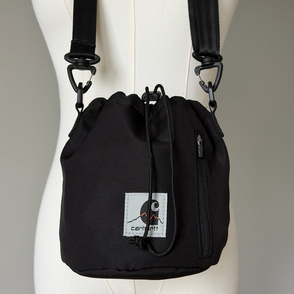 Carhartt Wip Bucket Outdoor Black Crossbody Bag - Picture 9 of 14